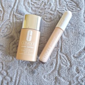 Clinique Foundation and Concealer Bundle